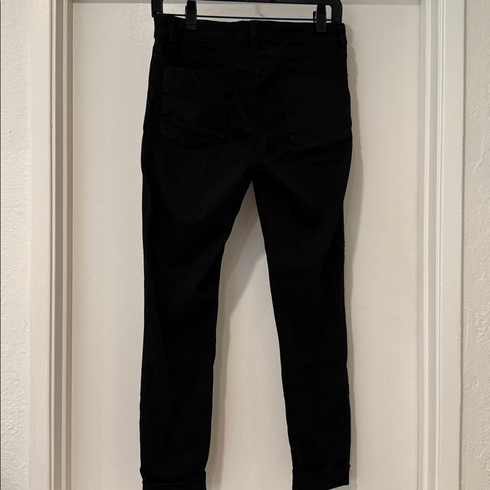 J Brand Stretch Black Skinny Pants Sz 28 - Picture 7 of 9